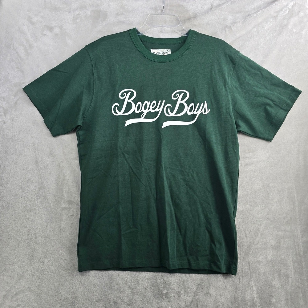 Bogey Boys Golf Men's Green Sergio The Cat Graphic T-Shirt‎ Size Large
